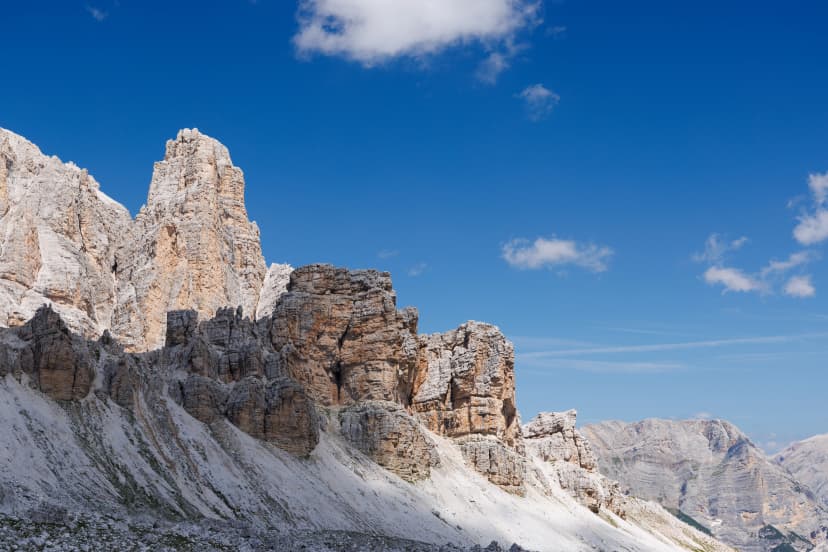 Hiking at Passo Falzarego - Cortina d'Ampezzo - Italy