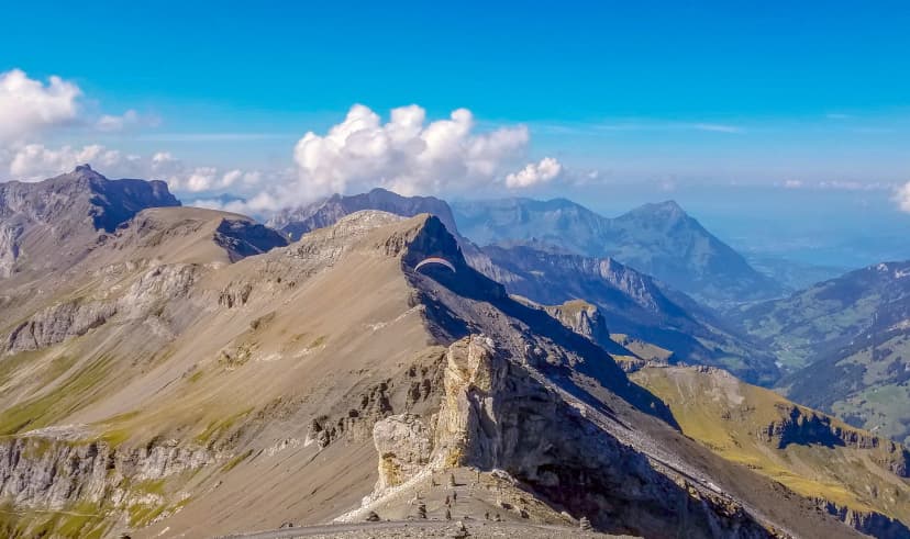 trail in the mountains